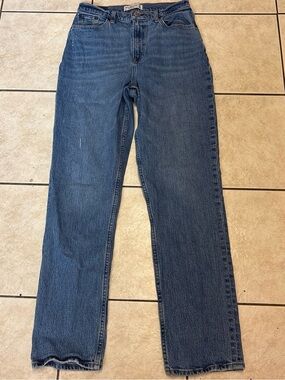 Abercrombie & Fitch Curve Love 90s Straight-Leg Jeans✨